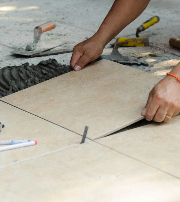 Τοποθέτηση πλακιδίων